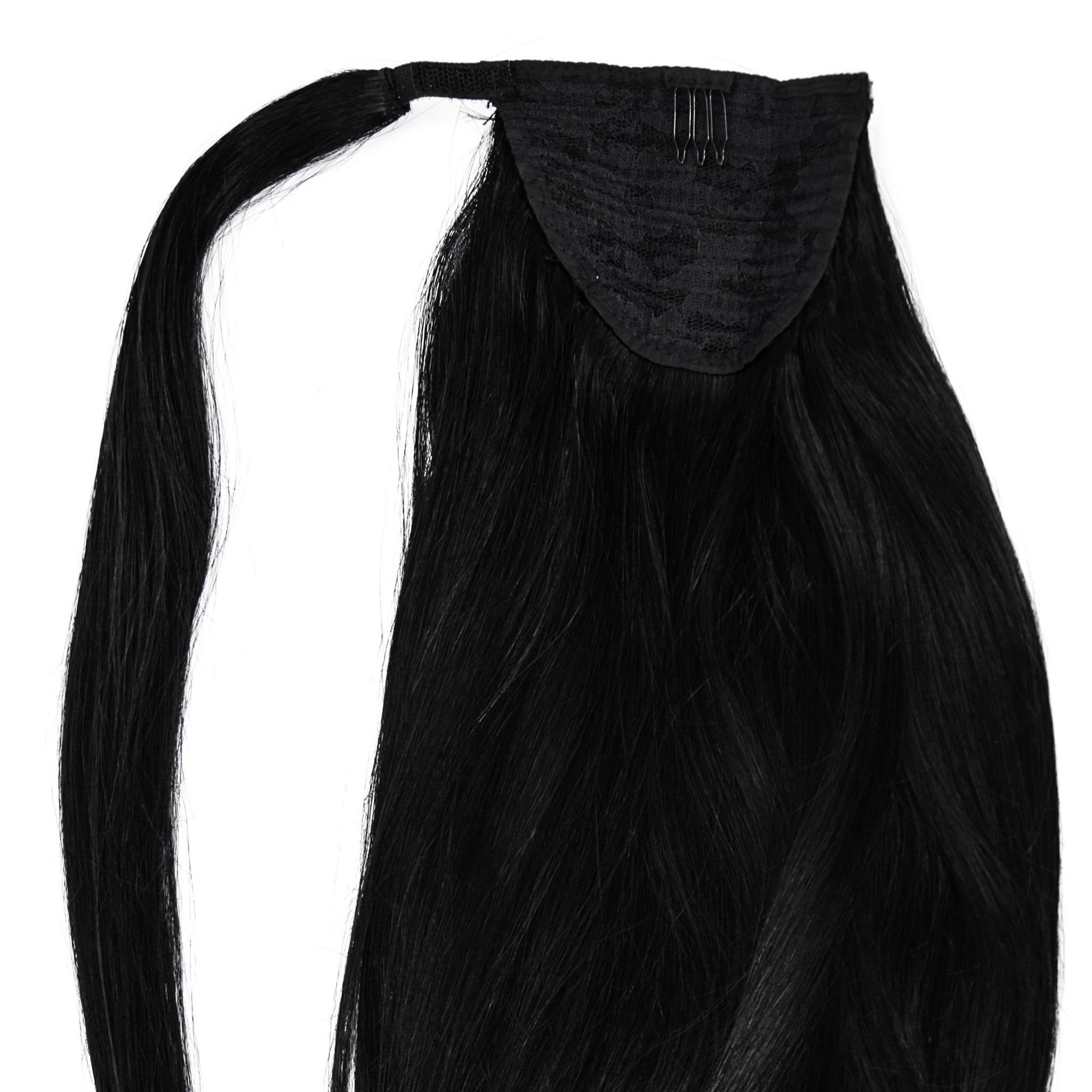 1 Ponytail Hair Extension - Black
