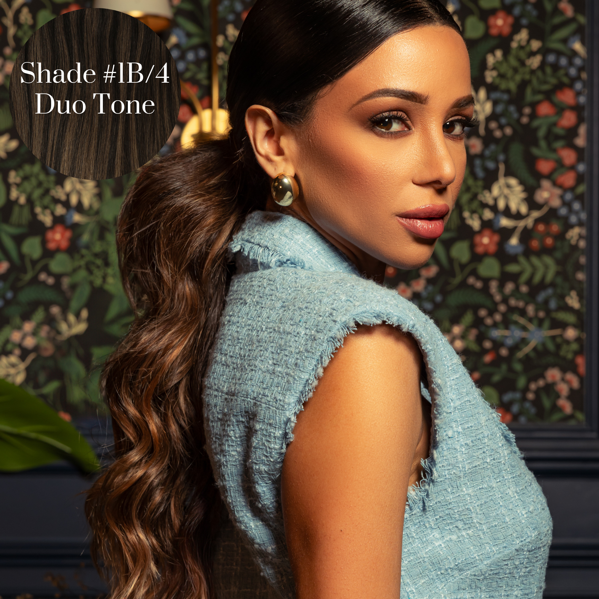 1B/4 Duo Tone Ponytail Hair Extension