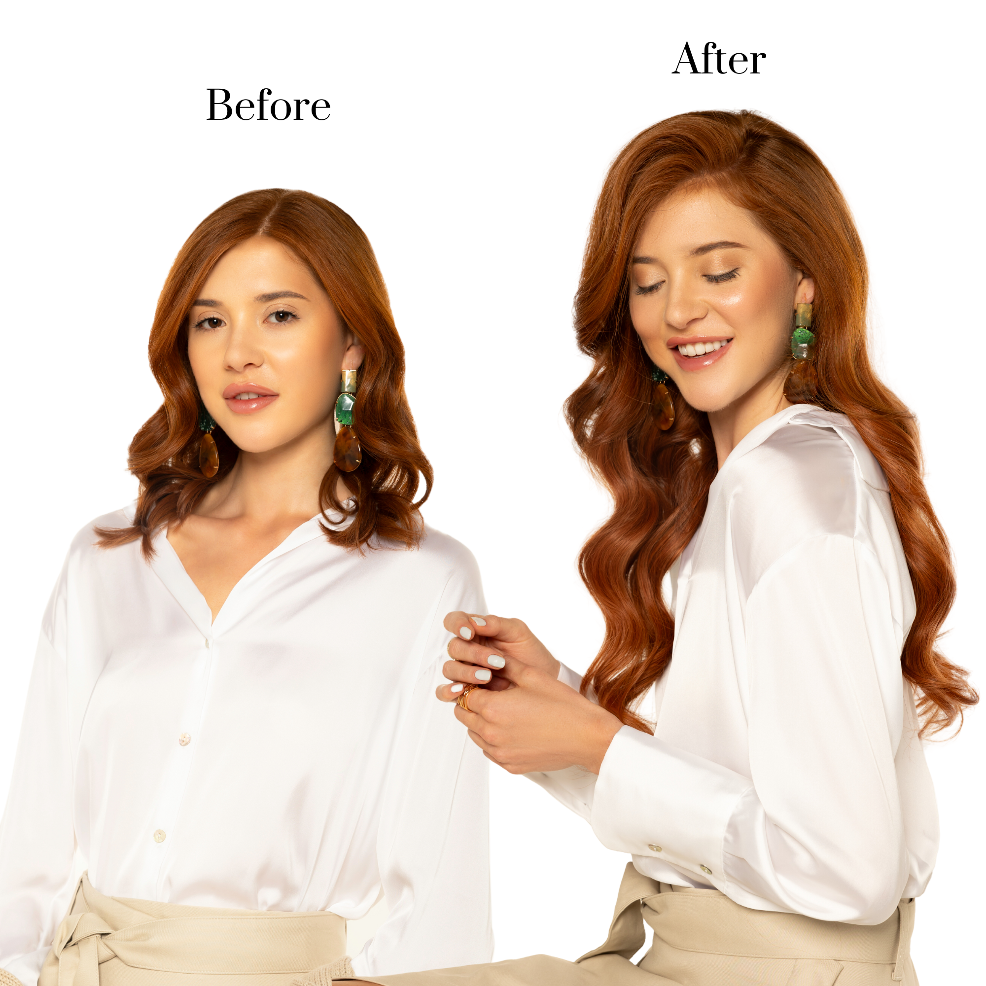 33 Aura Hair Extension - Copper Red