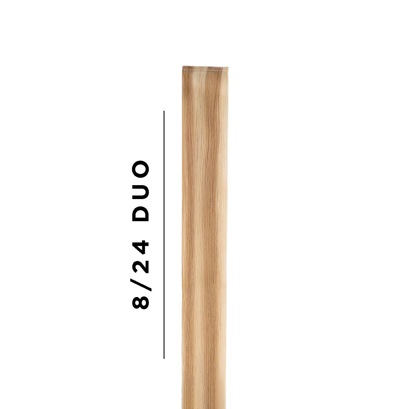 8/24 Duo Tone Sample Clip In Hair Extension
