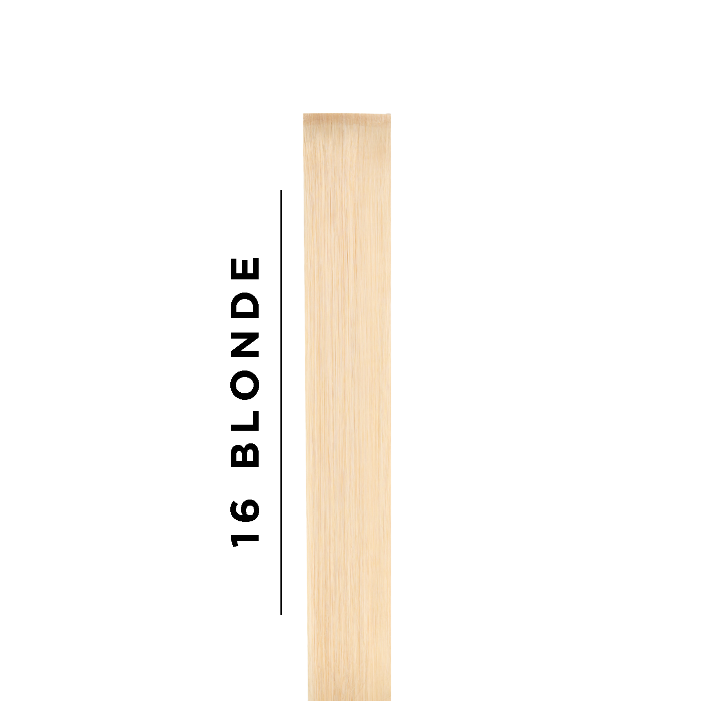 #16 Blonde Sample Clip In Hair Extension