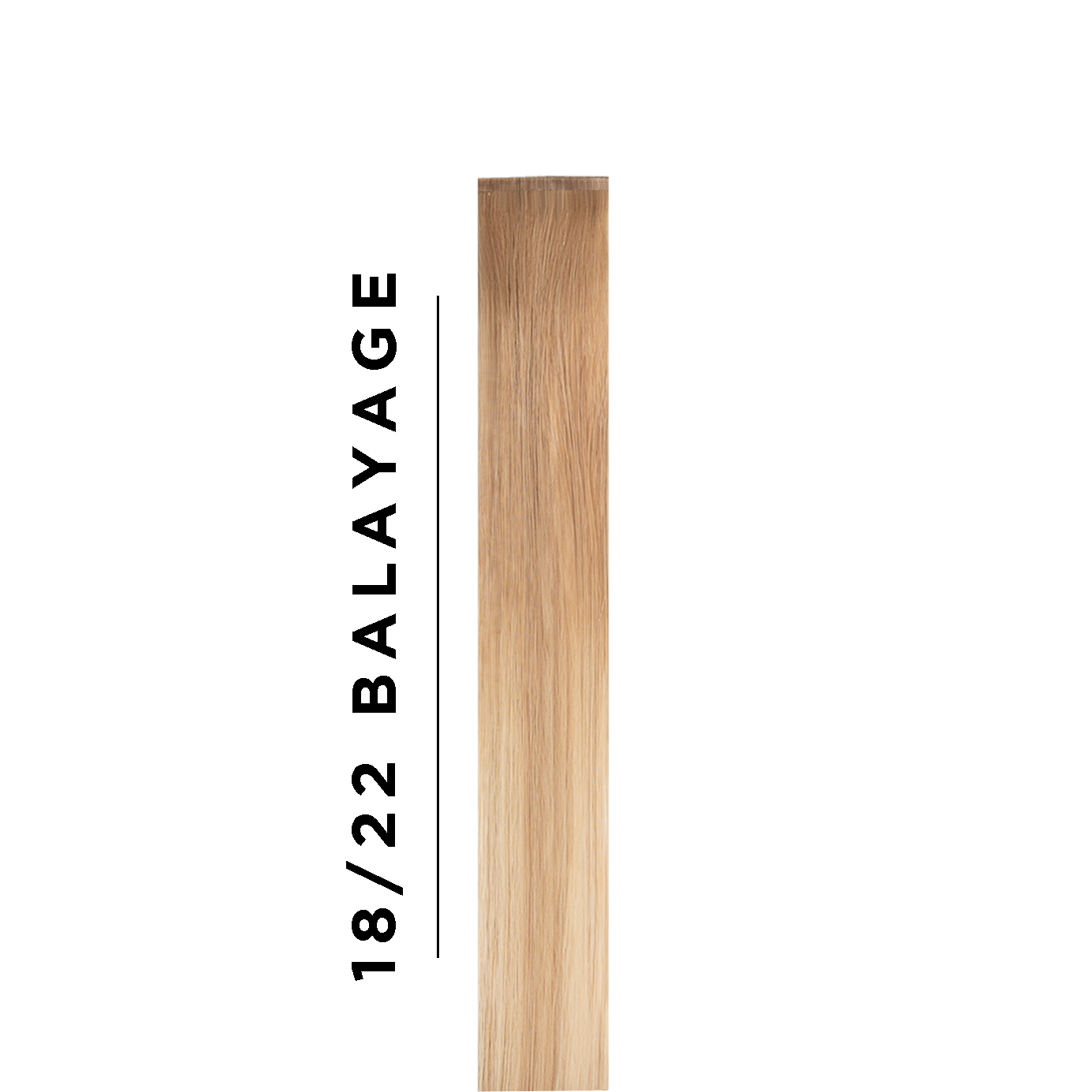 #18/22 Blonde Balayage Sample Clip In Hair Extension