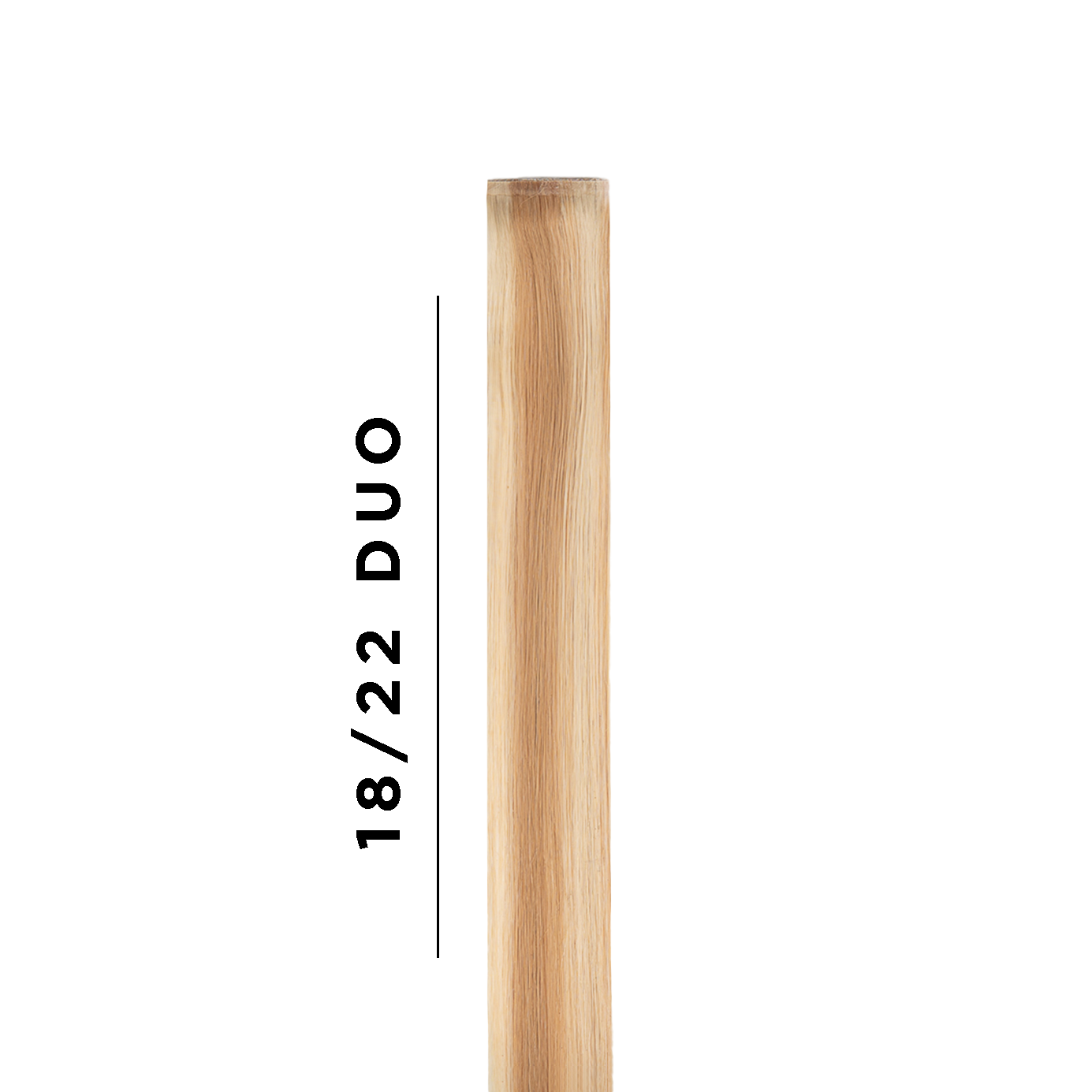 #18/22 Duo Tone Sample Clip In Hair Extension