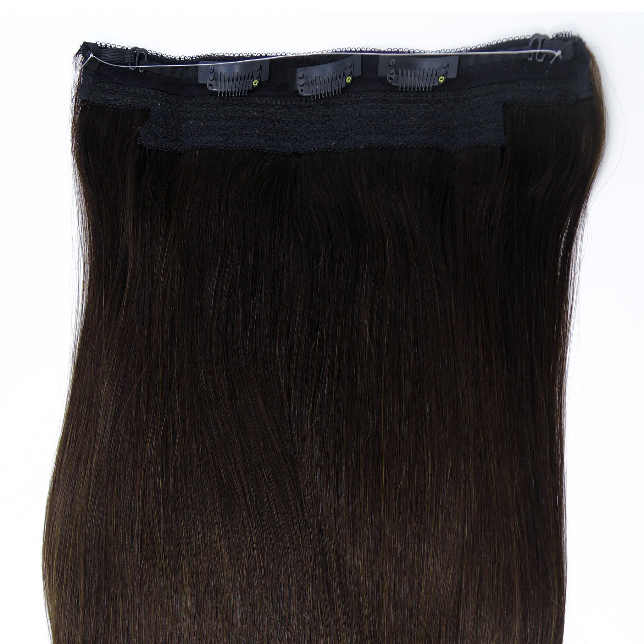 #1B Soft Black Aura Hair Extension
