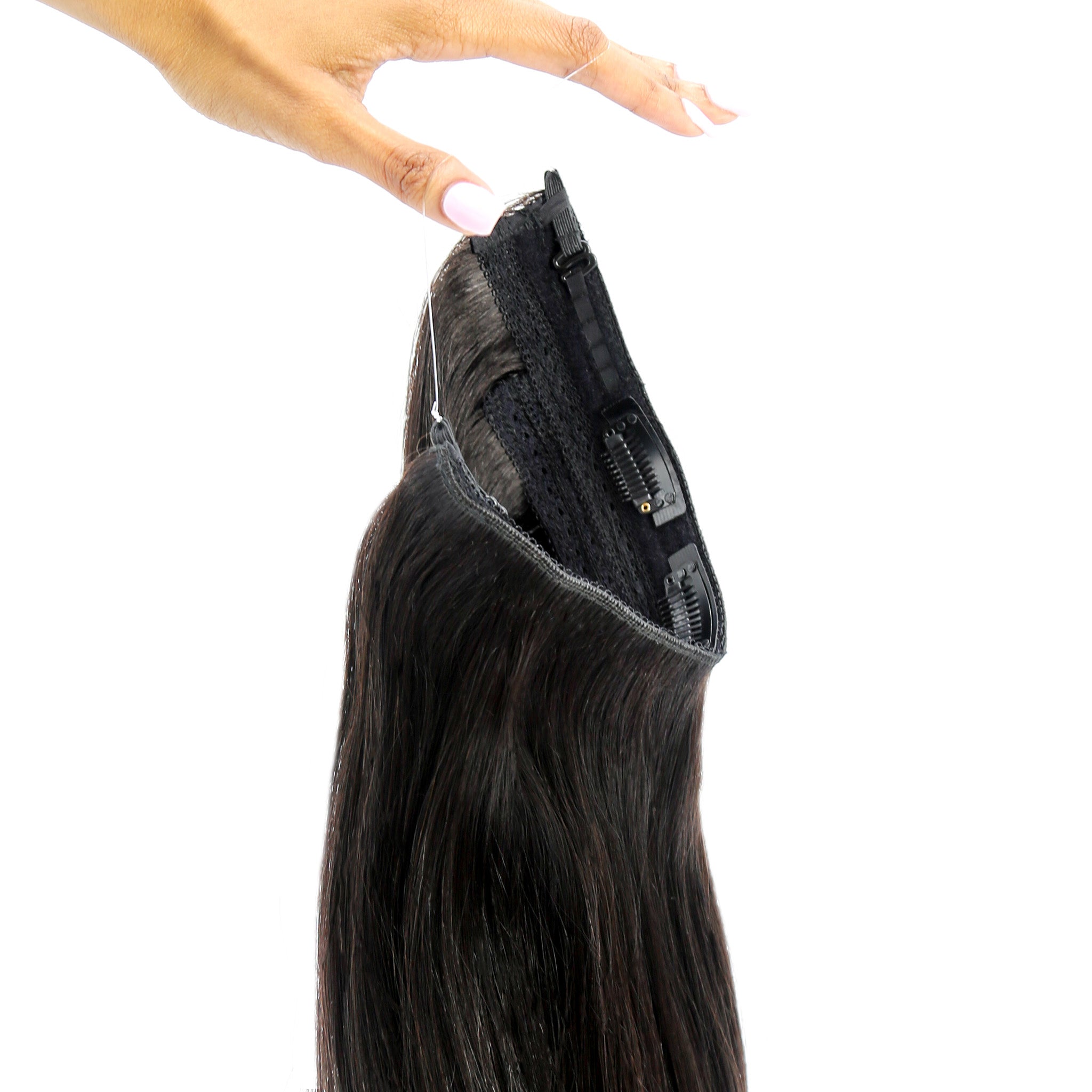 #1N Natural Black Aura Hair Extension