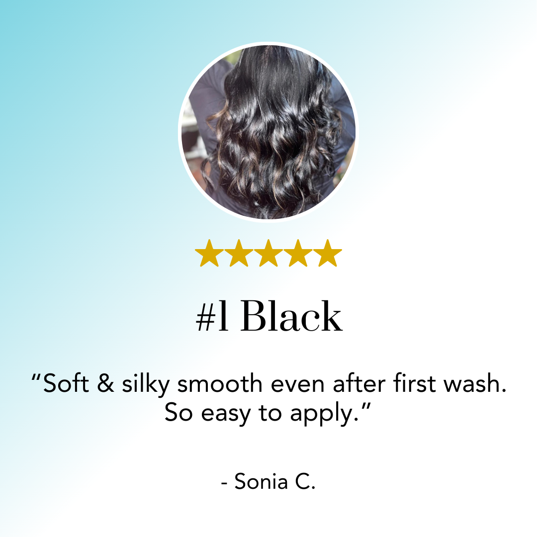 #1 Black Aura Hair Extension
