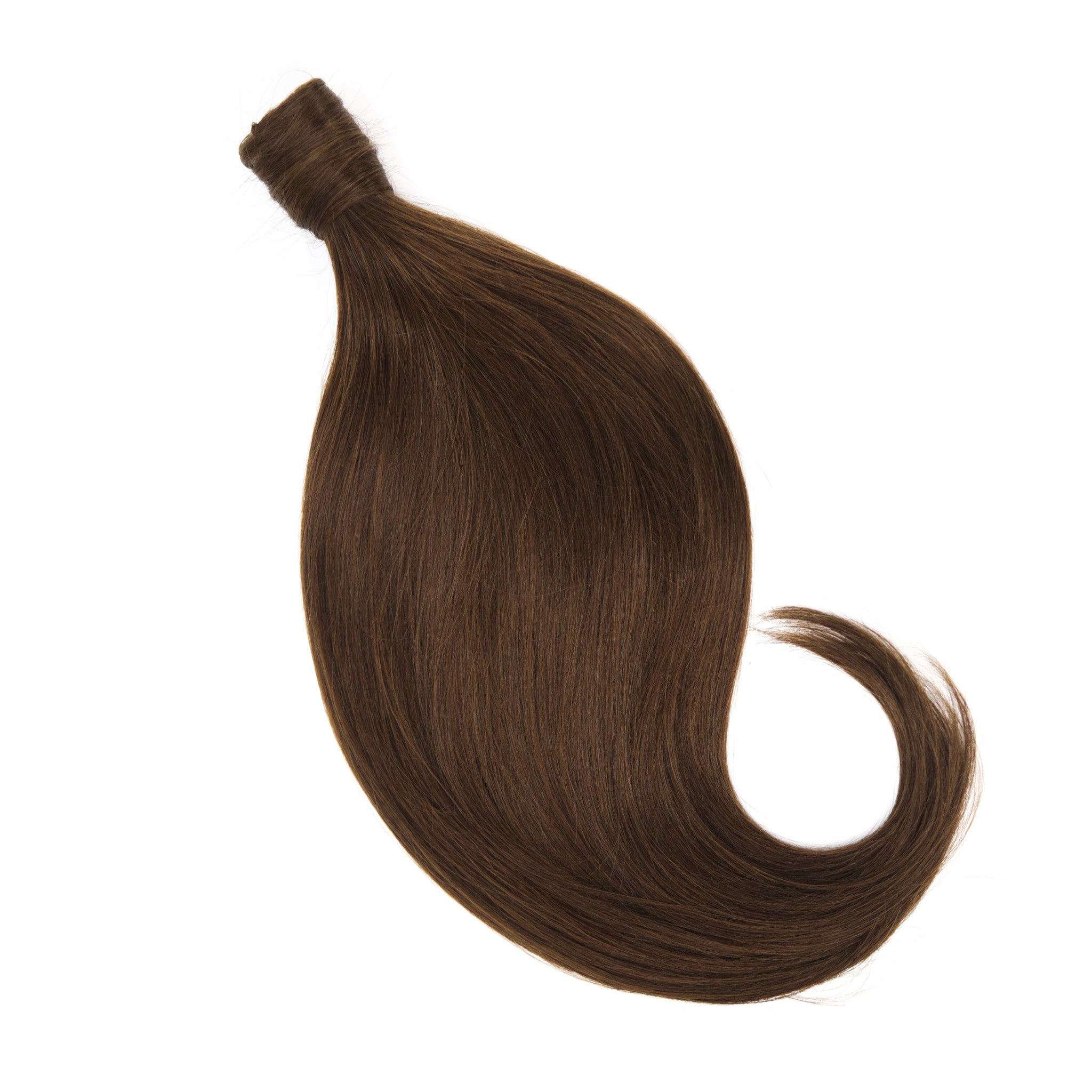 #2 Dark Brown Ponytail Hair Extension