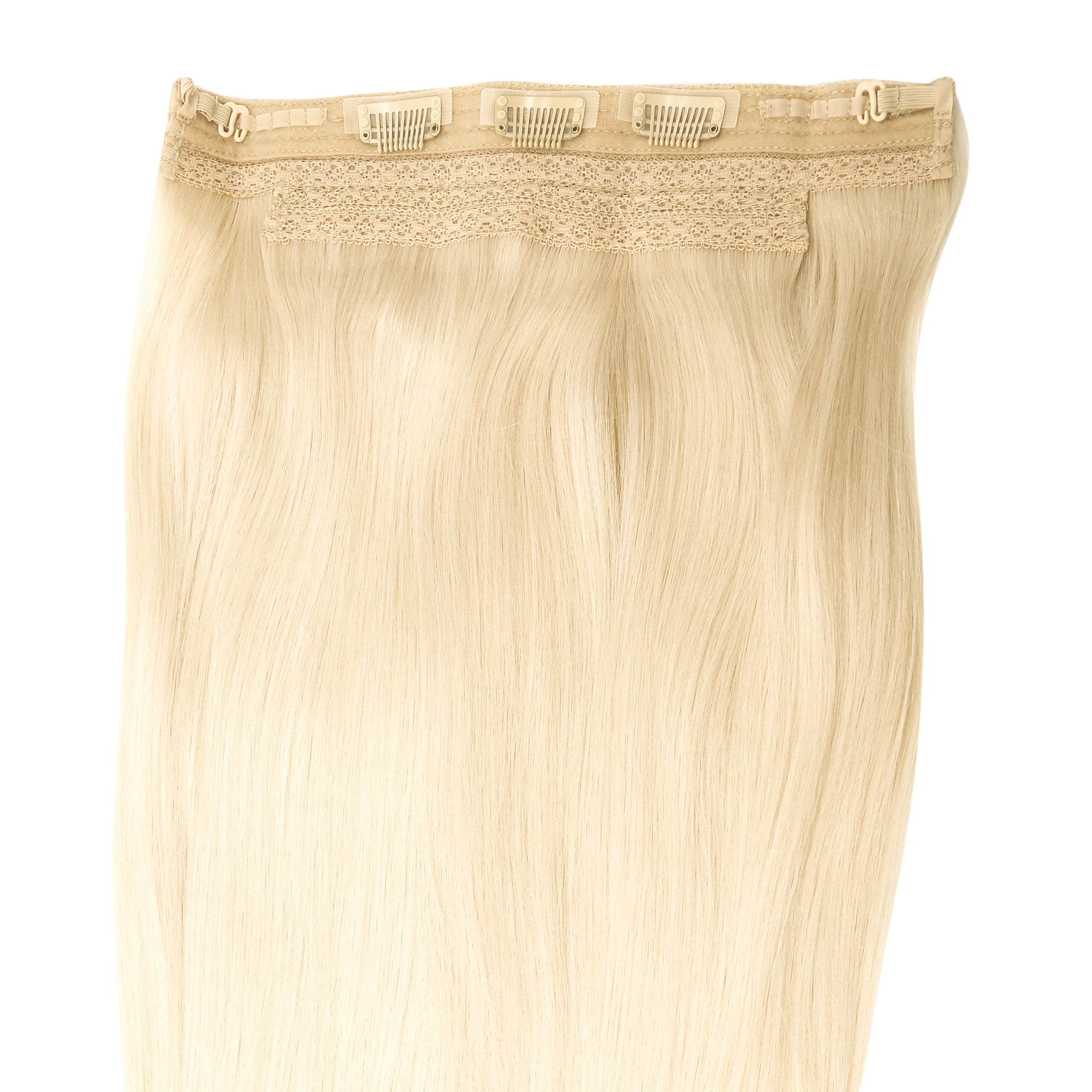 #60A Most Platinum Ash Blonde Aura Hair Extension