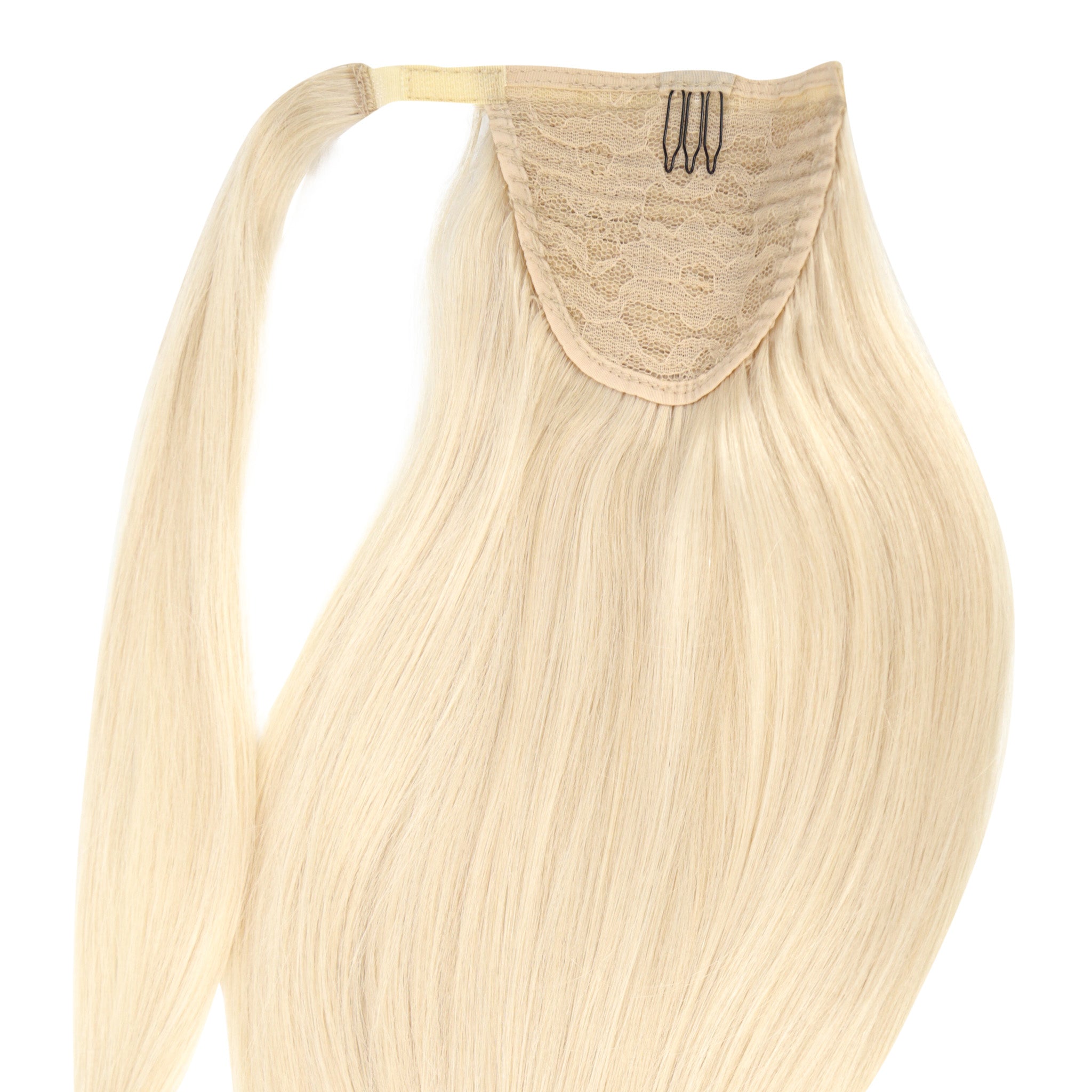 #60 Most Platinum Blonde Ponytail Hair Extension