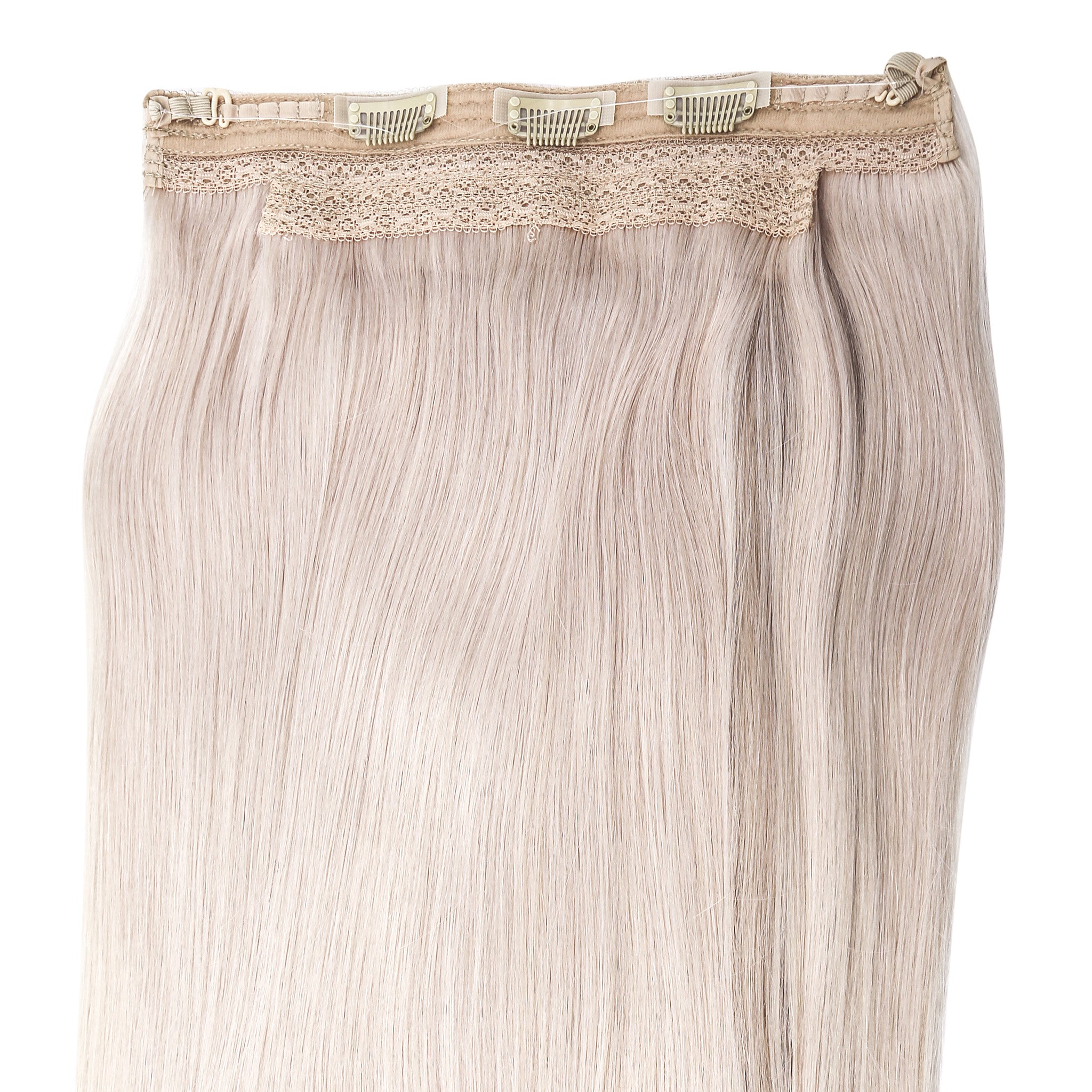 #62 Icy Blonde Aura Hair Extension