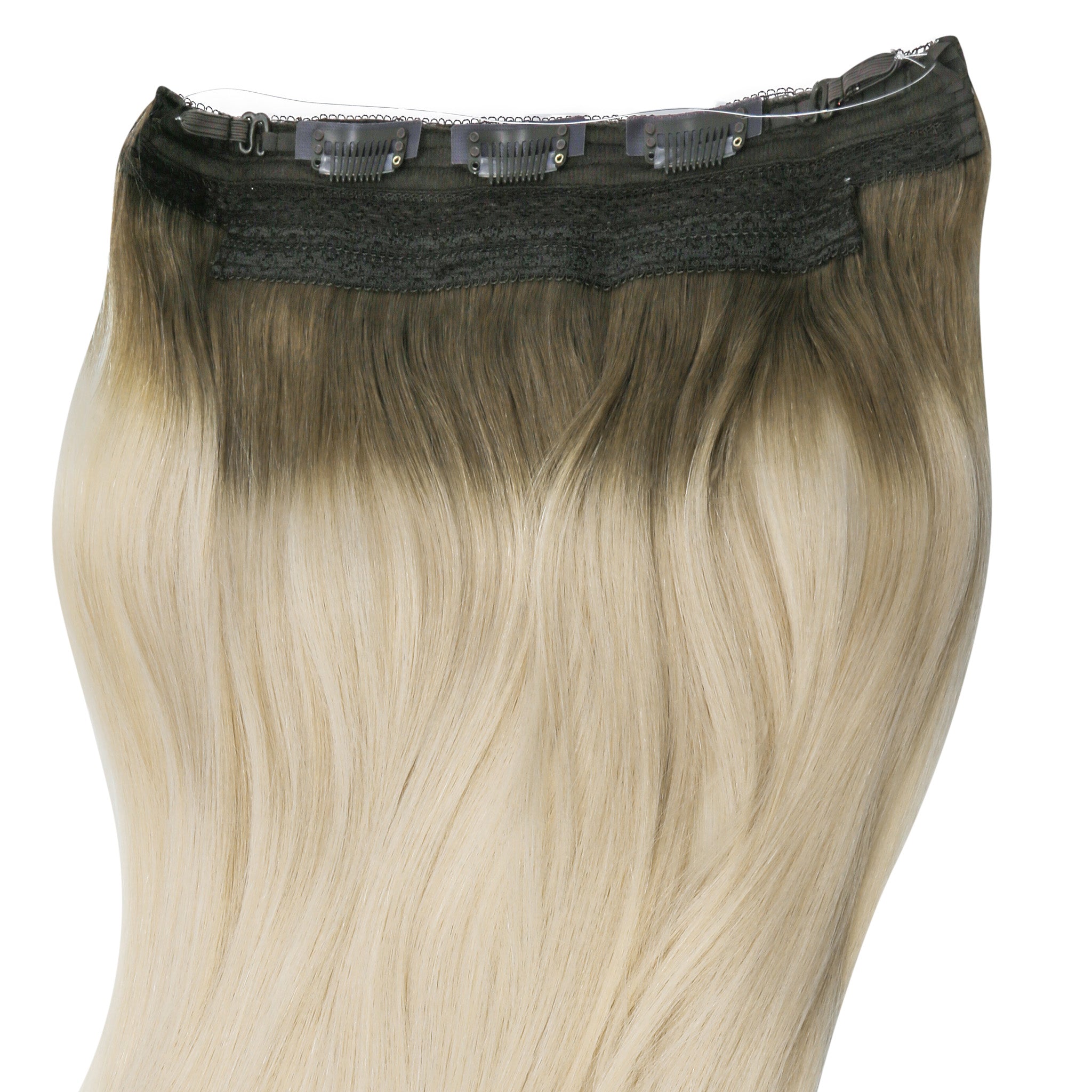 #8AB/60A Rooted Aura Hair Extension
