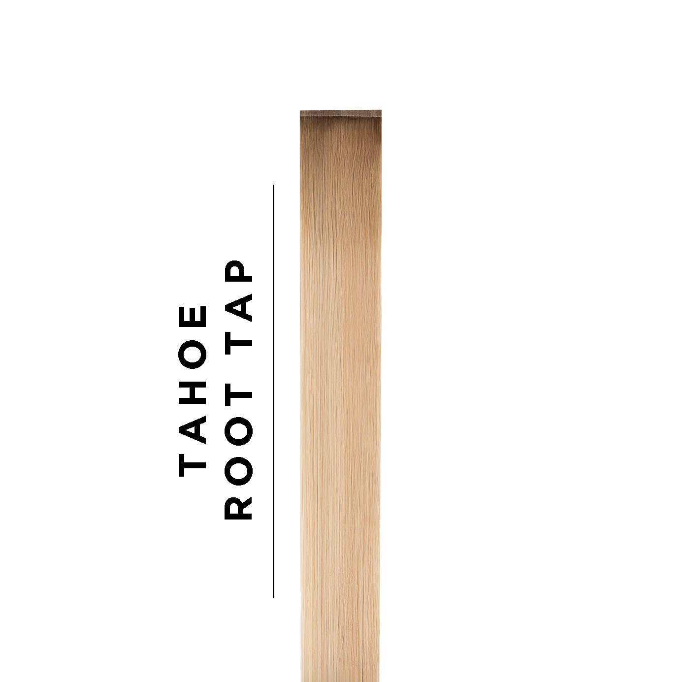 Beige Blonde 'Tahoe' Root Tap Blend Sample Clip In Hair Extension