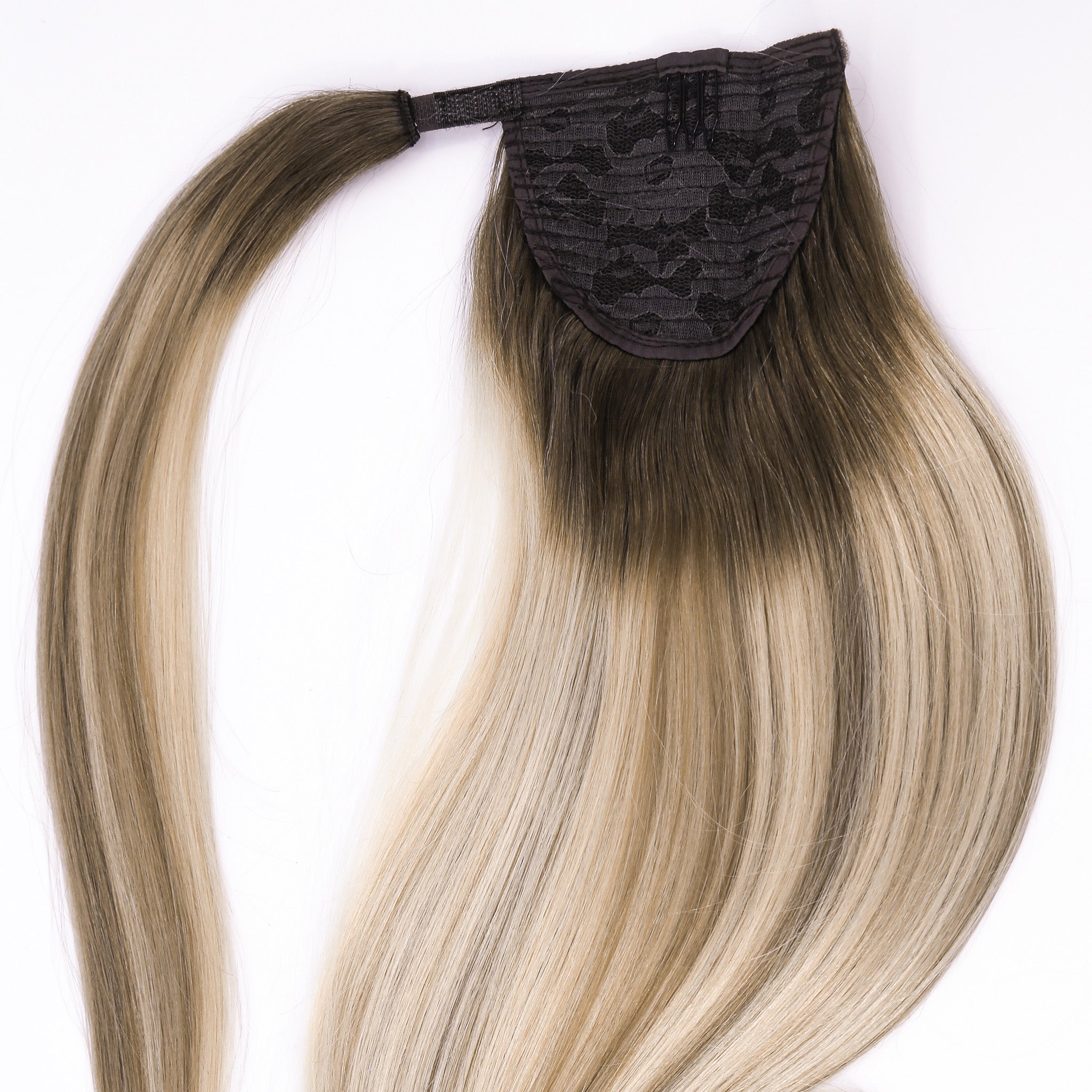 Arctic Rooted Ponytail Hair Extension