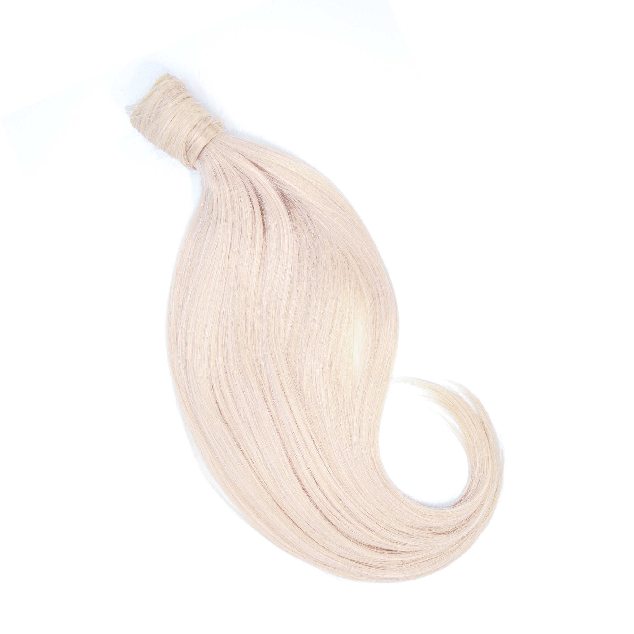 #62 Icy Blonde Ponytail Hair Extension