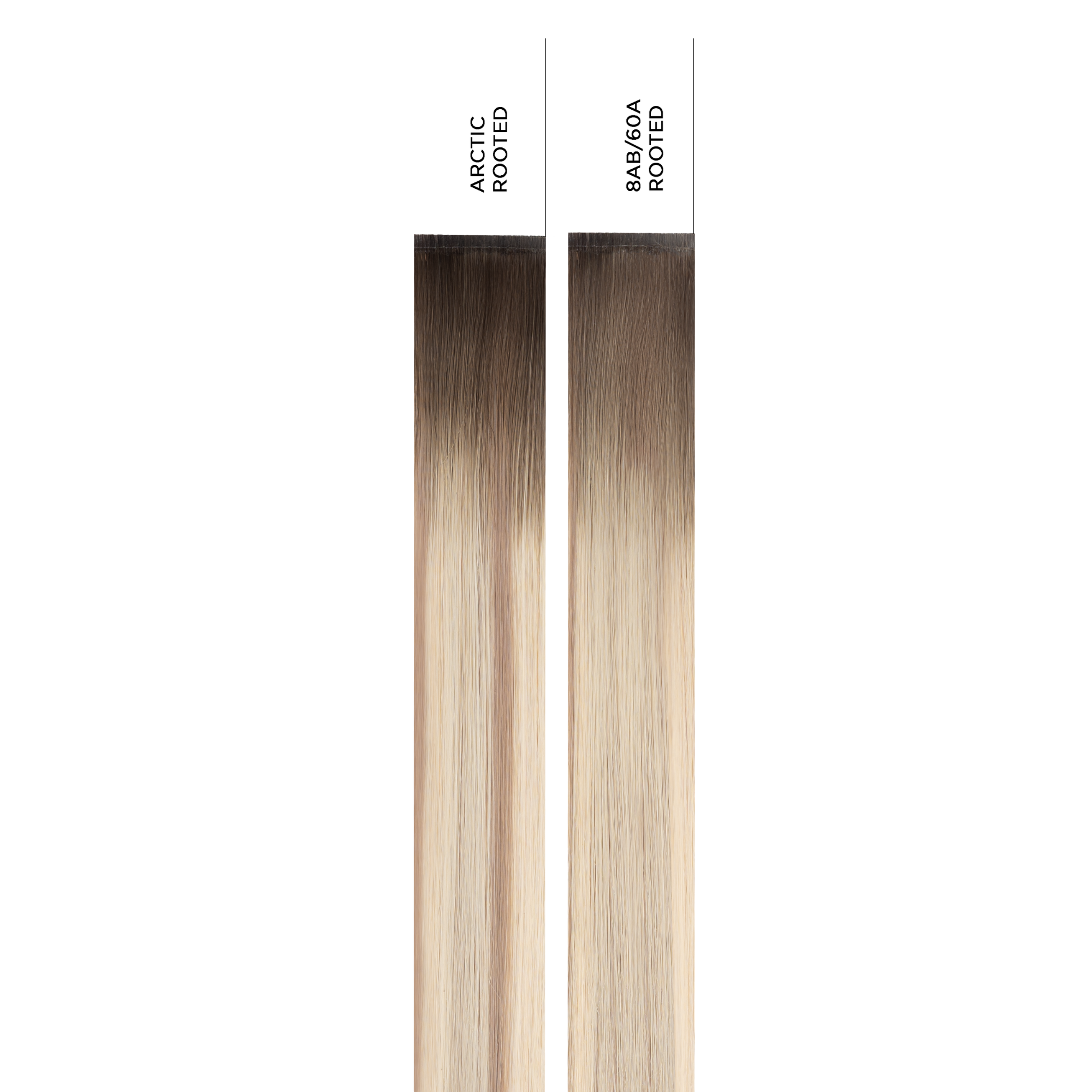 #8AB/60A Rooted Sample Clip In Hair Extension